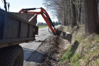 Udrażnianie rowów odwadniających, Kisielów,